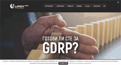 Desktop Screenshot of lirex.bg